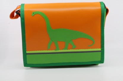 Bild von Kindergartentasche Dino orange