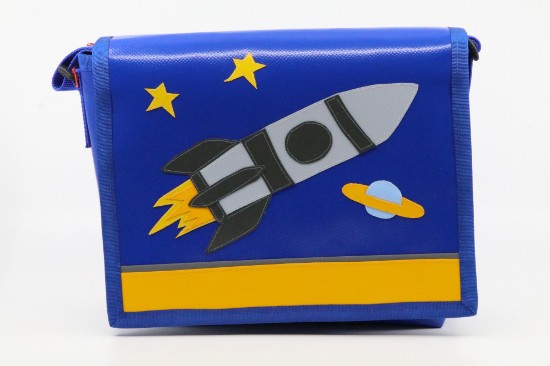 Bild von Kindergartentasche Rakete