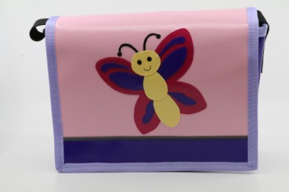 Bild von Kindergartentasche Schmetterling Smiley